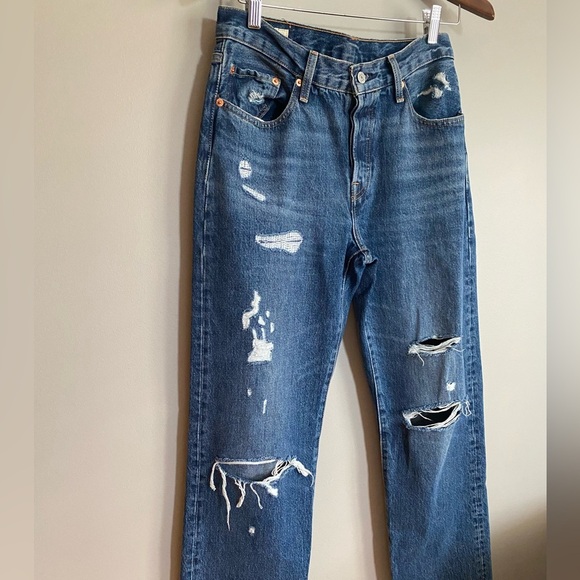 Levi’s 501 Vintage 90’s Blank Red Tab Size 26 - Picture 4 of 16